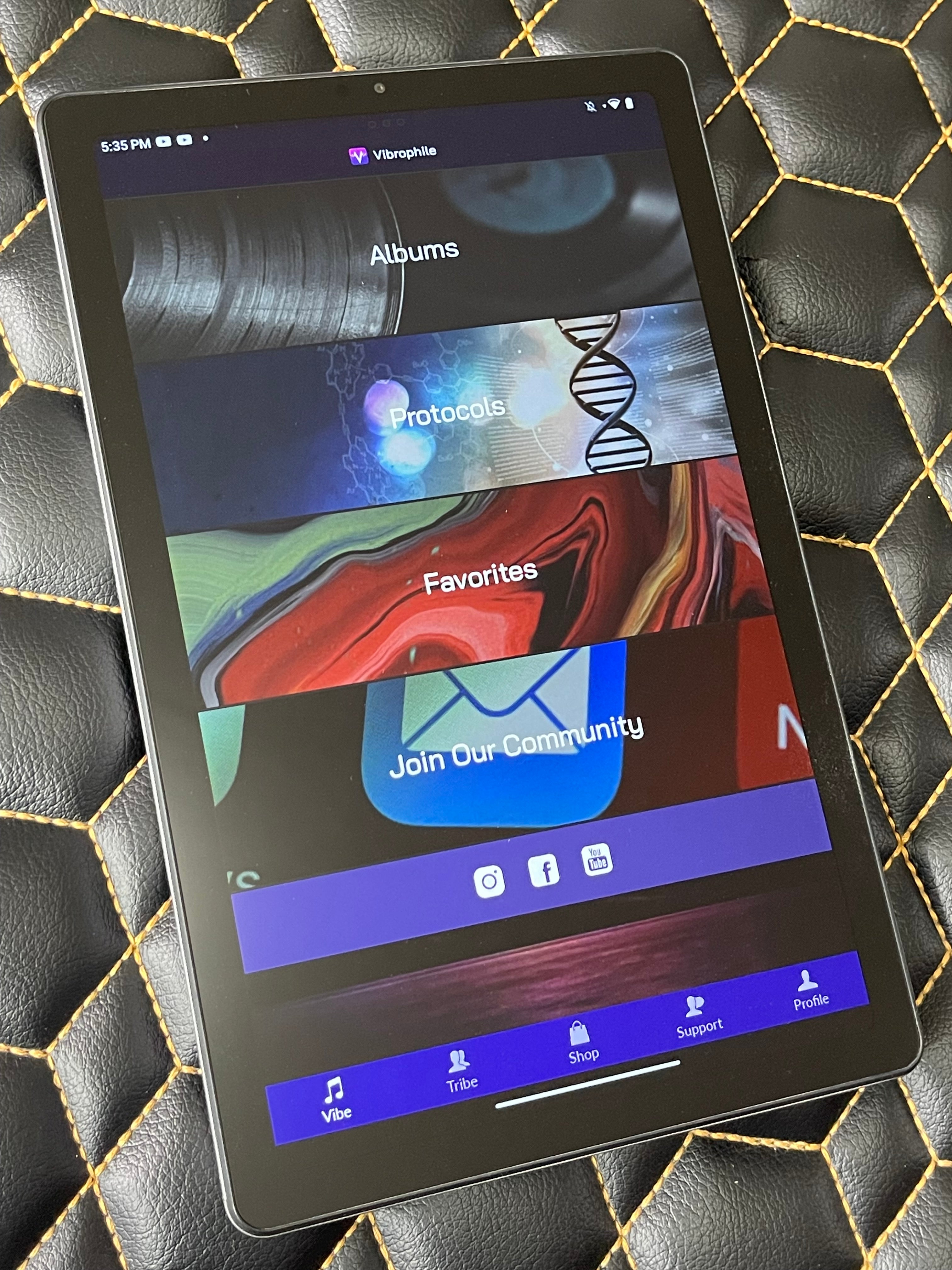 Vibe Controller - With Vibrophile - Lenovo Tab m8