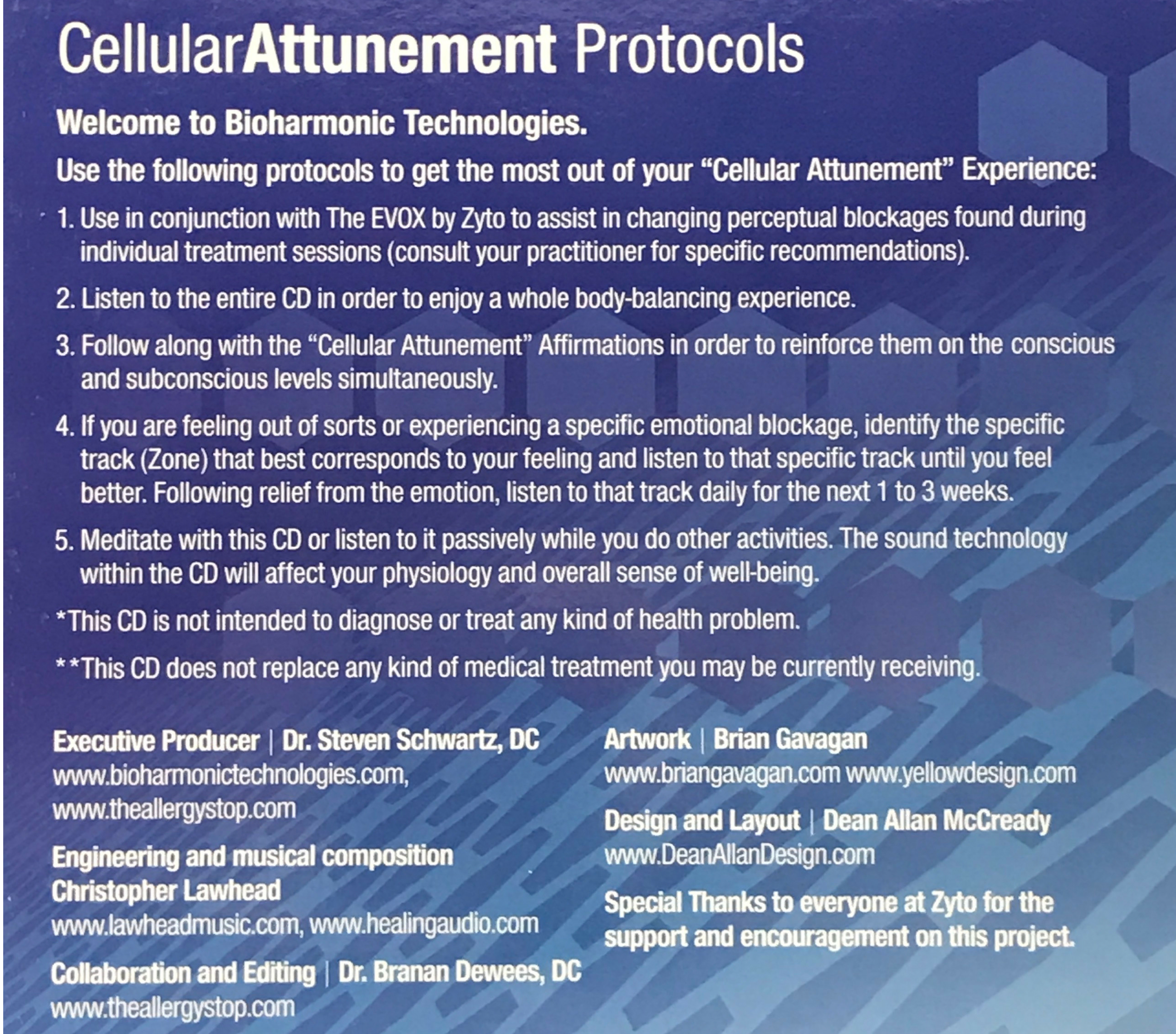 Music Collection - Cellular Attunement
