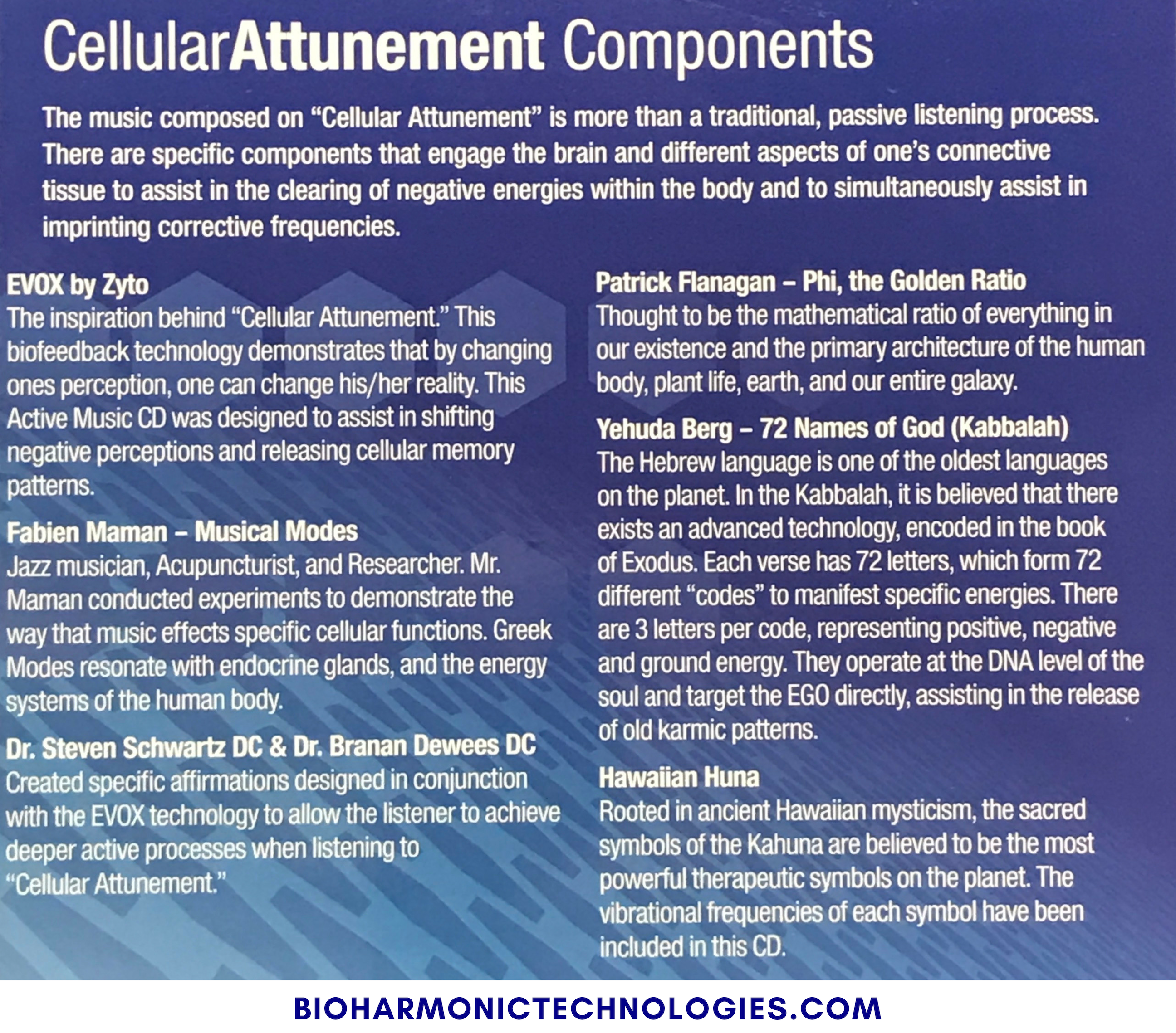 Music Collection - Cellular Attunement